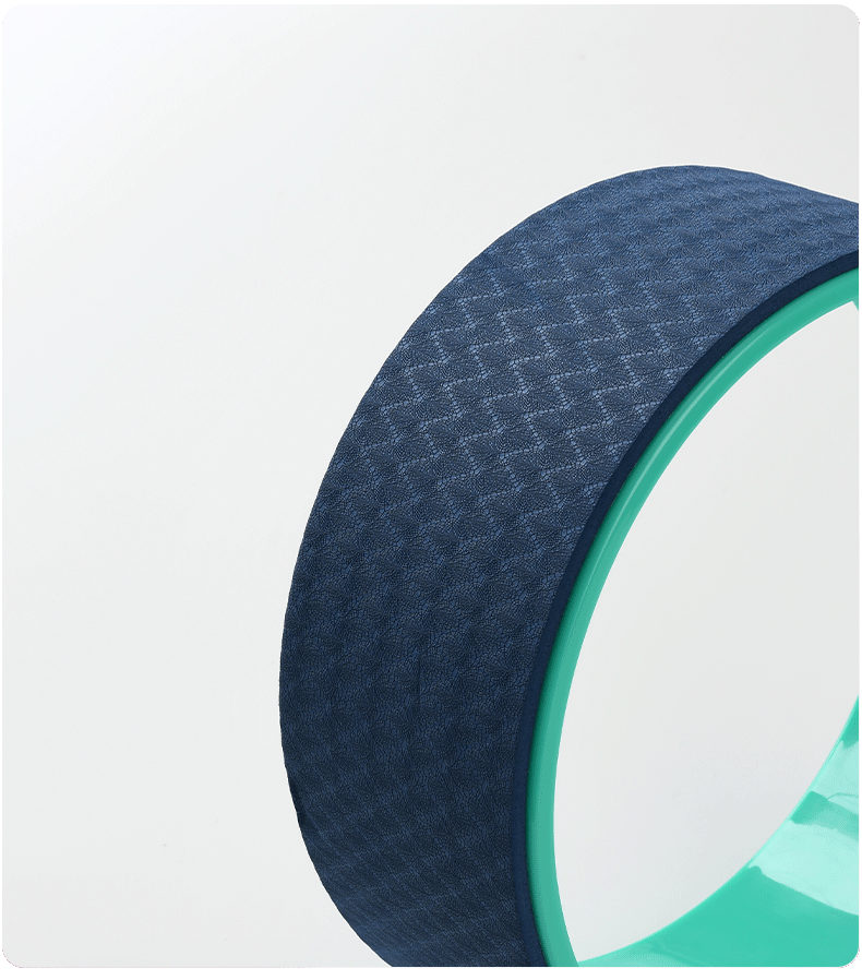 TPE Yoga Wheel (Blue+Green)